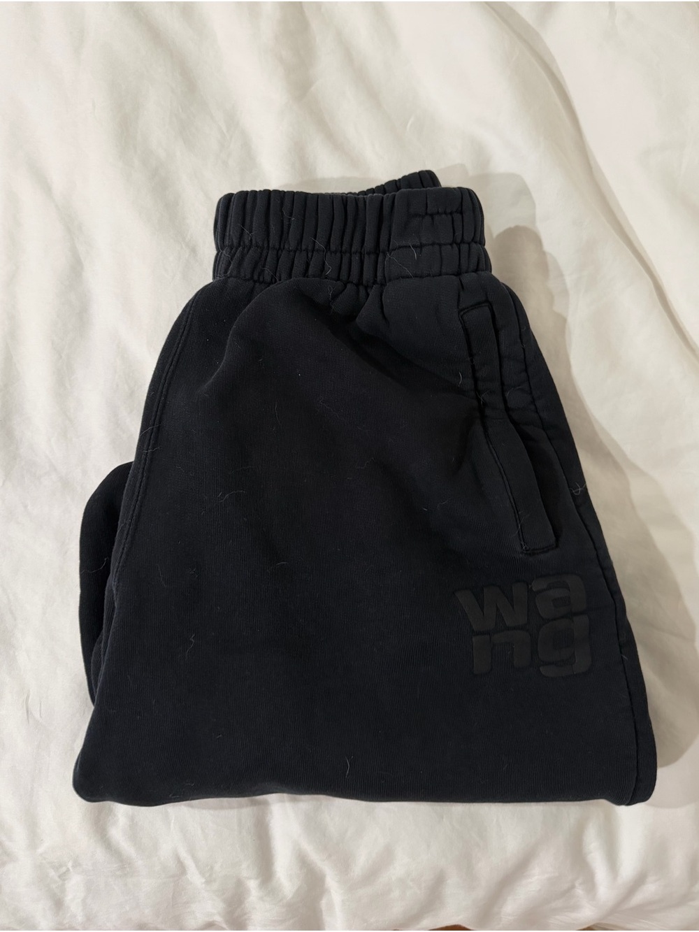 Alexander wang logo sweatpants
